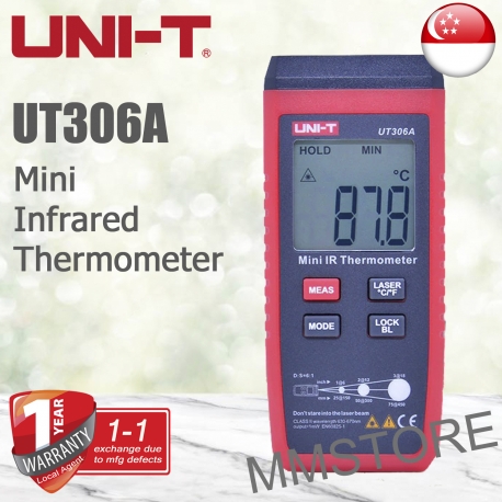 UNI-T UT306A Mini Infrared Thermometer -35℃~300℃