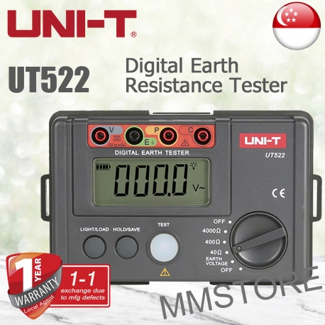 UNI-T UT522 Earth Resistance Tester,