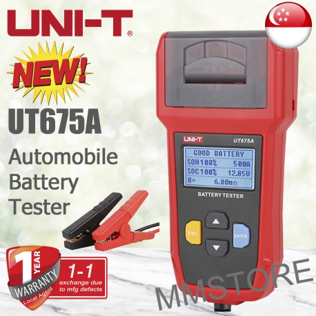 UNI-T UT675A Automobile Battery Tester - MM Store