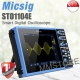 MICSIG STO1104E Smart Digital Oscilloscopes, 100 Bandwidth, 4 Channels 1GSa/S Sample Rate 8-inch TFT LCD Display