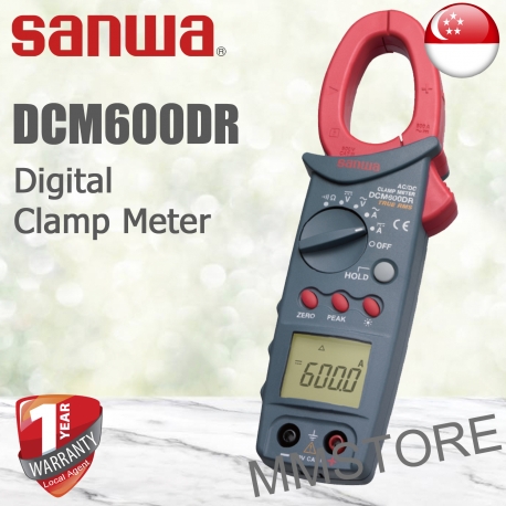 ДДSANWA  ハンドツール テスター DCM600DR Sanwa DCM600DR Clamp Meter - MM Store
