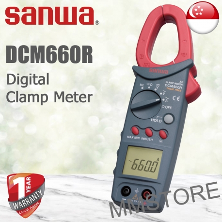 Sanwa DCM660R Clamp Meter