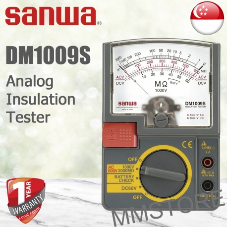 Sanwa DM1009S Insulation Testers