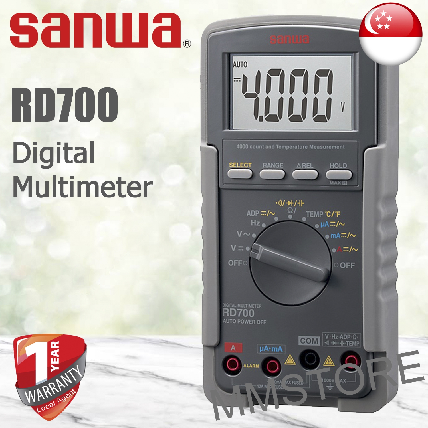 13周年記念イベントが SANWA デジタルマルチメータ RD700