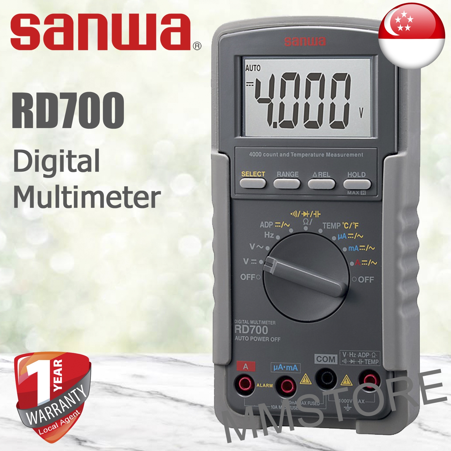 RD700 DIGITAL MULTIMETER 高価値セリー - その他