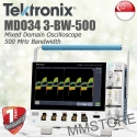 Tektronix MDO34 3-BW-500 Mixed Domain Oscilloscope