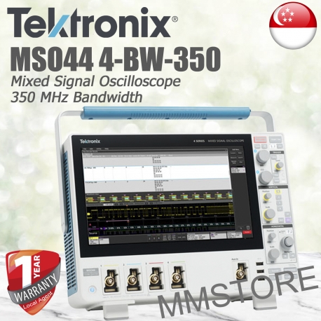 Tektronix MSO44 4-BW-350 Mixed Signal Oscilloscope
