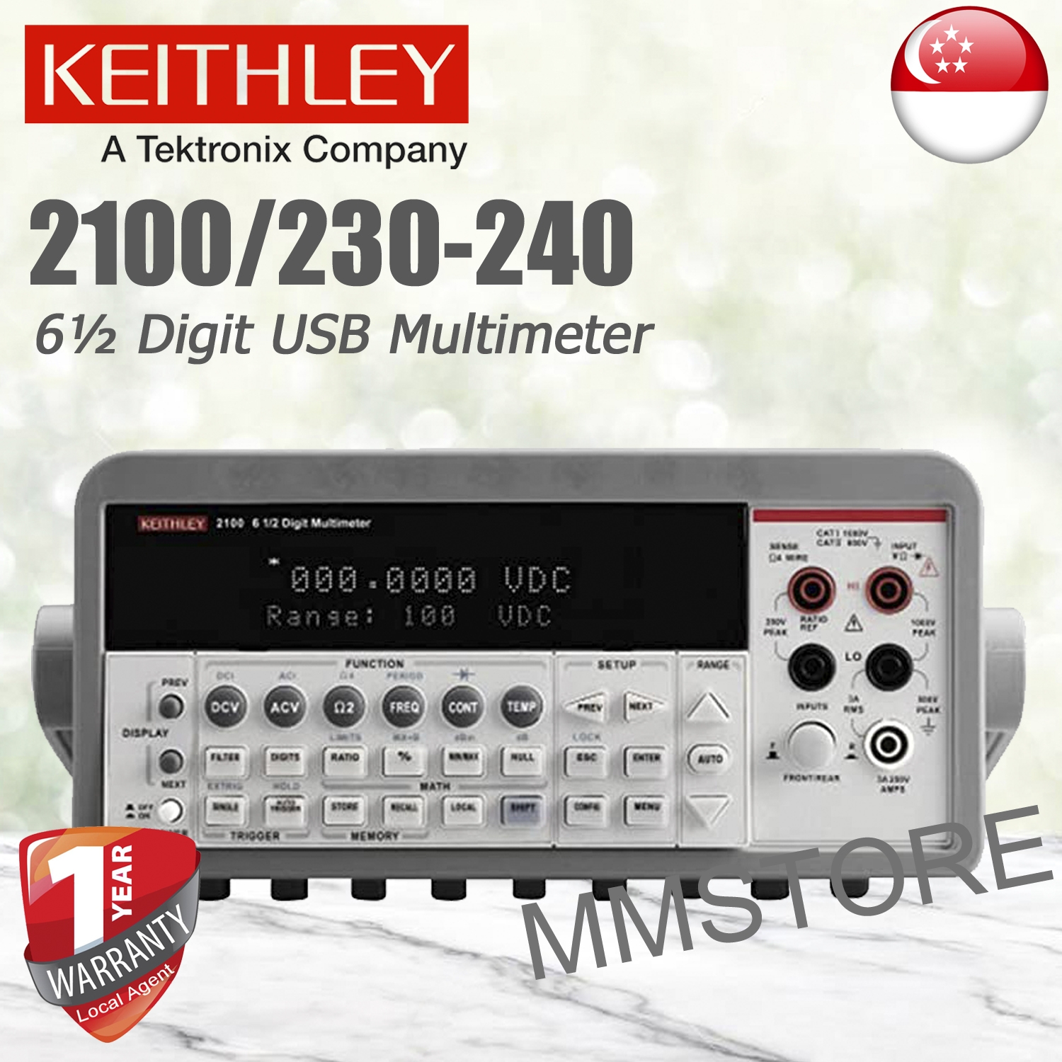 Keithley 2100/230-240 6½-Digit USB Multimeter - MM Store