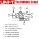 Uni-T UT18E Voltage and Continuity Tester