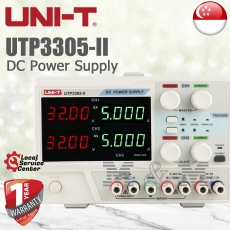 UNI-T UTP3305-II, 2ch 30V, 5A, DC Power Supply (FOC Calibration Cert)
