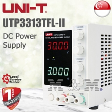 UNI-T UTP3313TFL-II, 1ch 30V, 3A DC Power Supply (FOC Calibration Cert)
