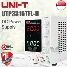 UNI-T UTP3315TFL-II, 1ch 30V, 5A DC Power Supply (FOC Calibration Cert)