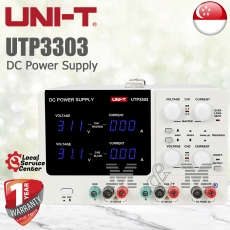 UNI-T UTP3303, 3ch 30V, 3A DC Power Supply (FOC Calibration Cert)