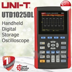 UNI-T UTD1025DL, 2ch 25MHz Handheld Digital Storage Oscilloscope