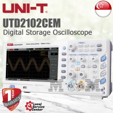 UNI-T UTD2102CEM, 2ch 100MHz Digital Storage Oscilloscope