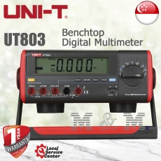 Uni-T UT803 Benchtop Digital Multimeter (FOC Calibration Cert)