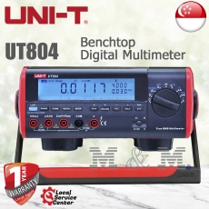 Uni-T UT804 Benchtop Digital Multimeter (FOC Calibration Cert)