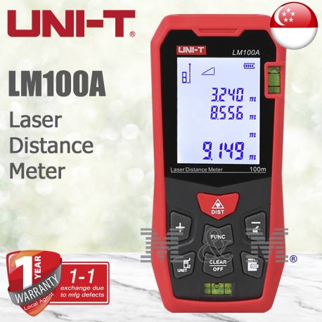 MEDIDOR DE DISTANCIA LASER LM100A