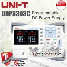 UNI-T UDP3303C, 3ch 30V, 3A, Programmable Switching DC Power Supply (FOC Calibration Cert)