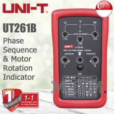 UNI-T UT261B Phase Sequence and Motor Rotation Indicators