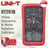 UNI-T UT261B Phase Sequence and Motor Rotation Indicators