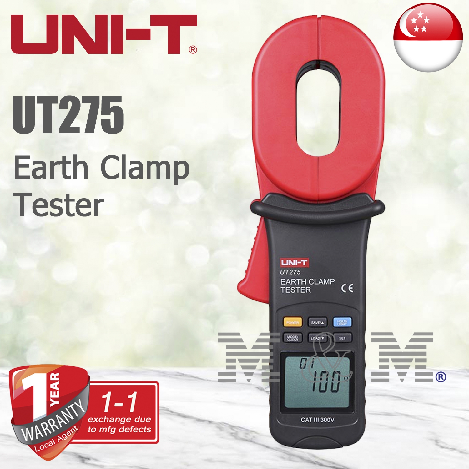 UNI-T UT275 Zangenmultimeter – Strom- Und Widerst Produktbild-Vorschau 2