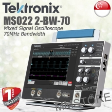 Tektronix MSO22 2-BW-70 Mixed Signal Oscilloscopes