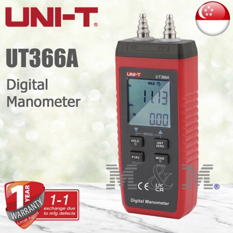 UNI-T UT366A Digital Manometer - MM Store