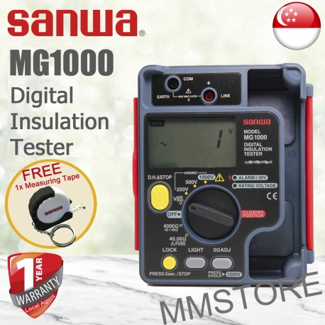 Sanwa Insulation Testers MG1000 