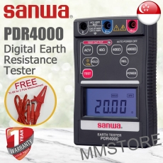 Sanwa Digital Earth Resistance Tester PDR4000