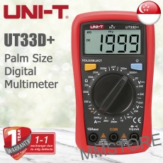 Uni-T UT33D+ Palm Size Digital Multimeter