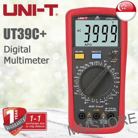 Uni-T UT39C+ Digital Multimeter - MM Store