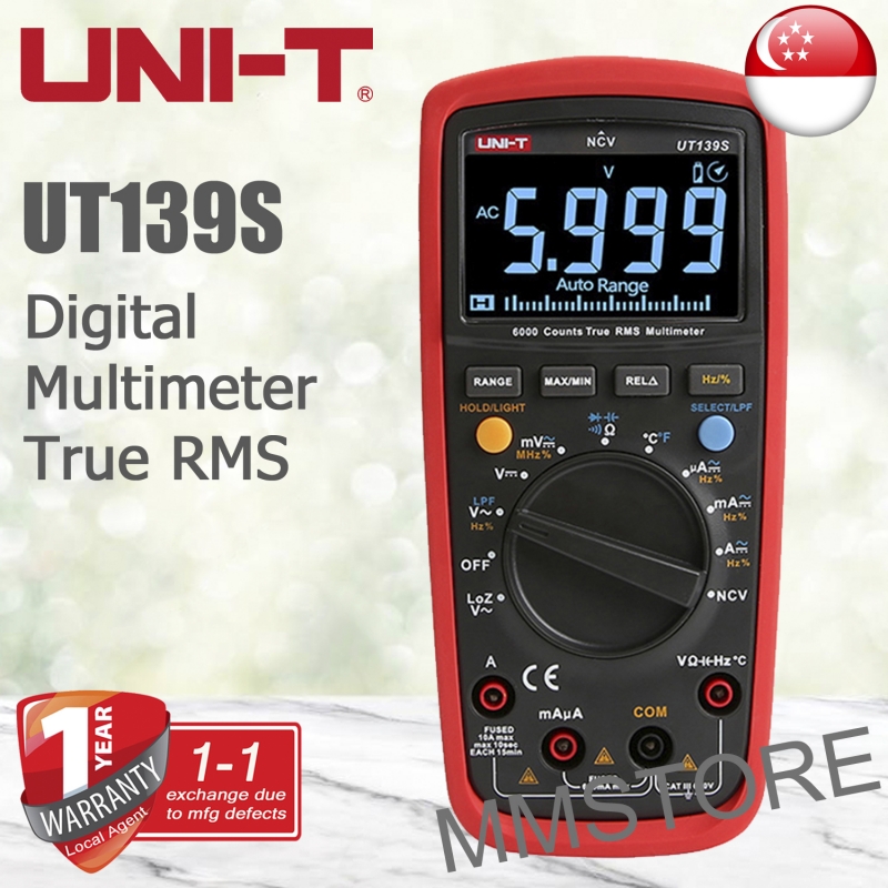 Multimetro Digital UT 139B UNI-T - TuVoltio