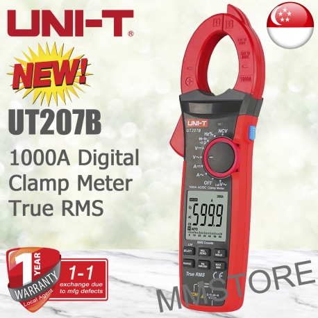 UNI-T UT207B True RMS Digital Clamp Meter